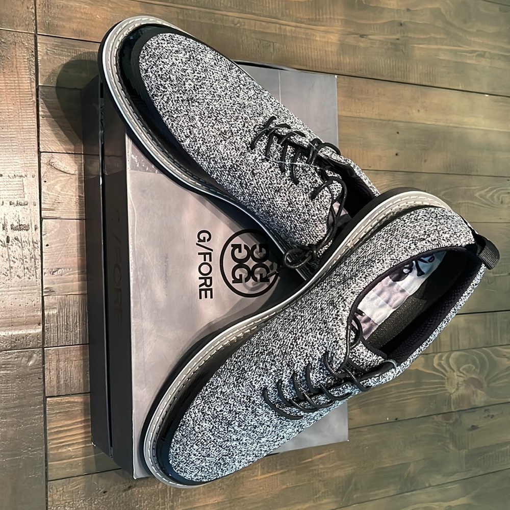 G/FORE MENS GOLF SHOES SIZE 11.5 (NEW) KNIT TUXEDO GALLIVANTER